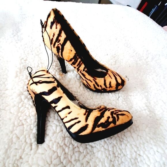 mark. Animal Print High Heels - Picture 1 of 4